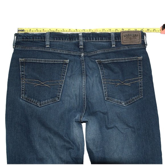Signature by Levi Strauss & Co.™ Men's Athletic Jeans 38 x 32 - Picture 9 of 12